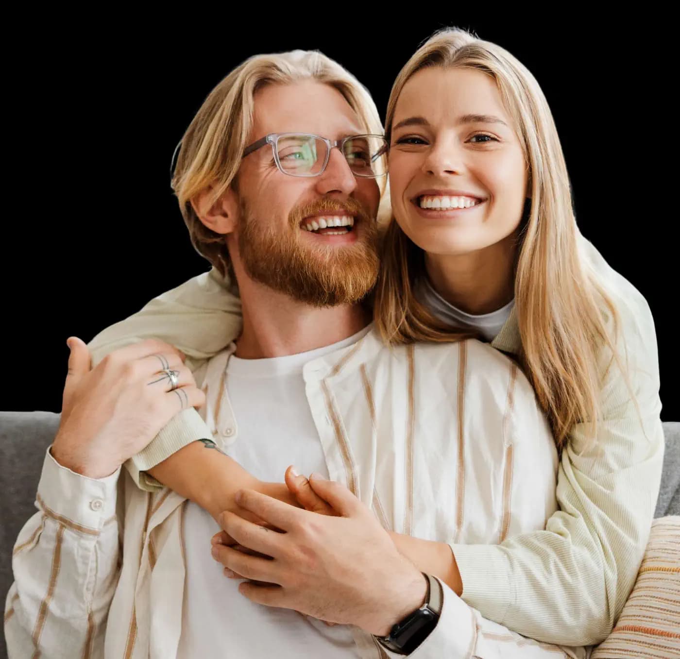 Couple in who Sapios is for section